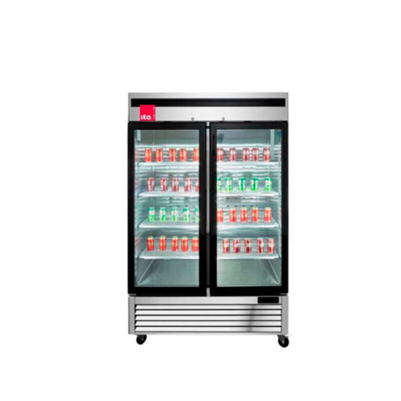 Freezer 2 puertas vidrio 1335 lts ITA